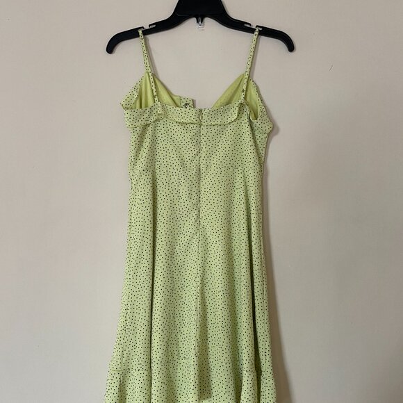Lemon yellow chiffon dress from Revamped - Picture 8 of 9
